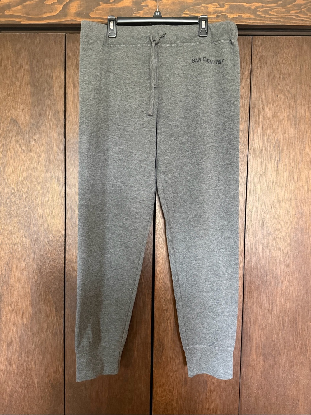 Bar 86 Gray Jogger Sweatpants